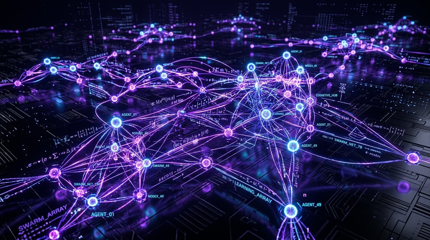 CyberShrine AI Neural Swarm Topology